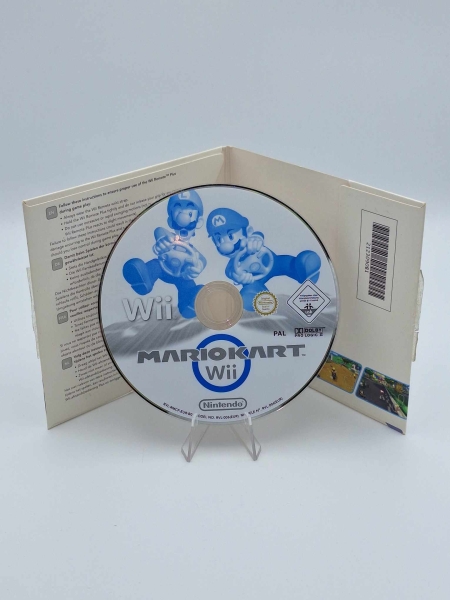 Mario Kart Wii Pappschuber + 2x Nintendo Lenkrad